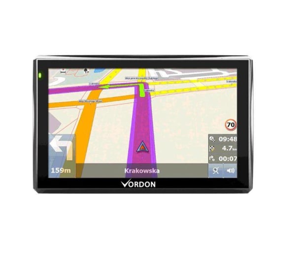 Vordon Vordon 5" Mapy Europy + 4GB + FM + AV IN - 327899 - zdjęcie