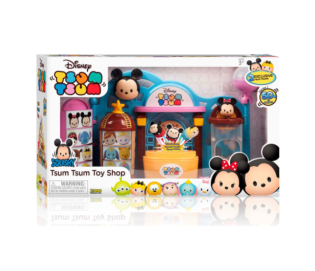 TM Toys Tsum Tsum - Zestaw sklep z zabawkami + 2 figurki - 327875 - zdjęcie