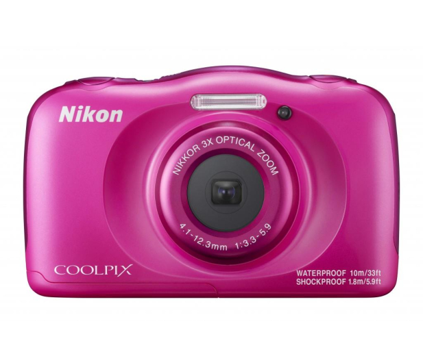 Nikon Coolpix W100 różowy + plecak  - 426239 - zdjęcie 2