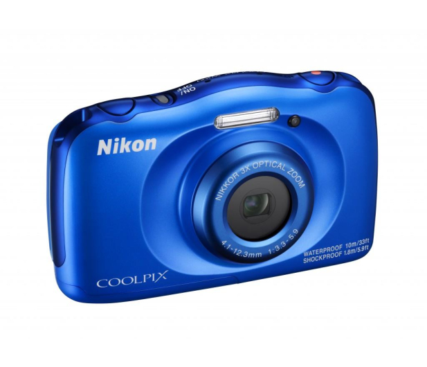 Nikon Coolpix W100 niebieski + plecak - 426238 - zdjęcie
