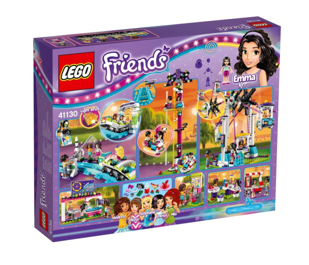 LEGO Friends Kolejka górska w parku rozrywki - 318259 - zdjęcie 2