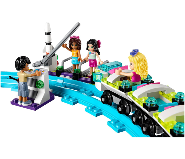 LEGO Friends Kolejka górska w parku rozrywki - 318259 - zdjęcie 5