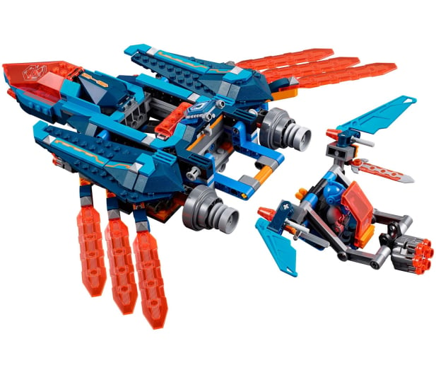 LEGO Nexo Knights Blasterowy myśliwiec Clay'a - 343587 - zdjęcie 3