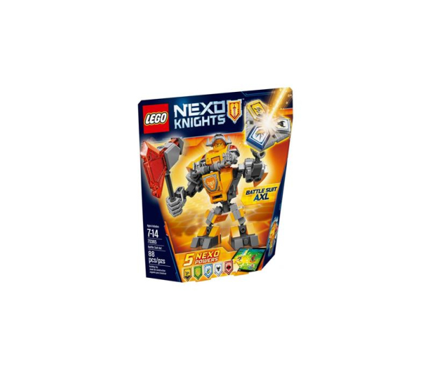 LEGO Nexo Knights Zbroja Axla - 343649 - zdjęcie