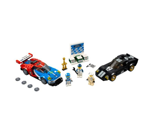 LEGO Speed Champions Ford GT 2016r. i Ford GT40 1966r. - 343692 - zdjęcie 2