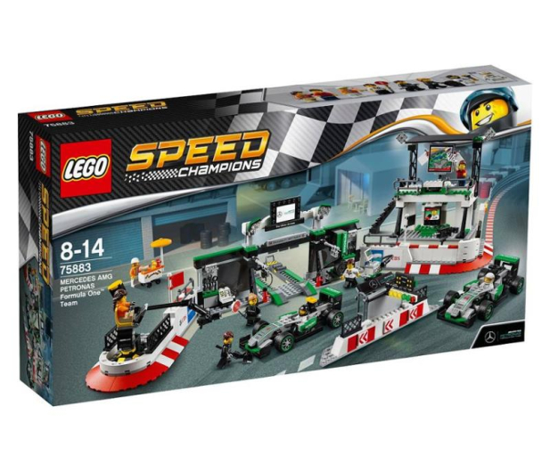 LEGO Speed Champions Zespół F1 MERCEDES AMG PETRONAS - 343694 - zdjęcie