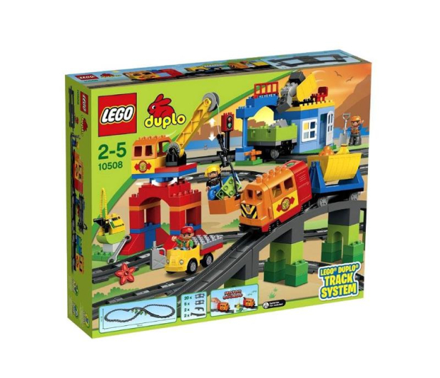 LEGO DUPLO Pociąg DUPLO – Zestaw Deluxe - 158330 - zdjęcie