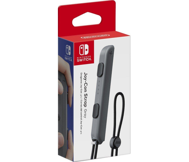 Nintendo Switch Joy-Con Strap Grey Pasek - 345387 - zdjęcie 2
