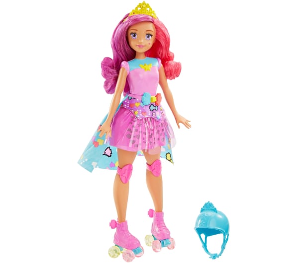 Barbie Księżniczka z grą pamięciową w świecie gier - 344477 - zdjęcie