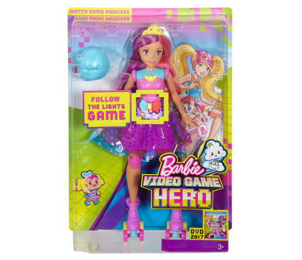 Barbie Księżniczka z grą pamięciową w świecie gier - 344477 - zdjęcie 5