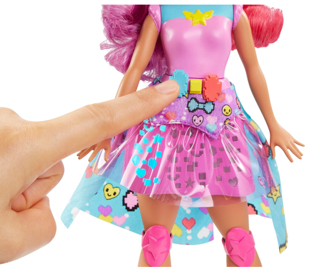 Barbie Księżniczka z grą pamięciową w świecie gier - 344477 - zdjęcie 3