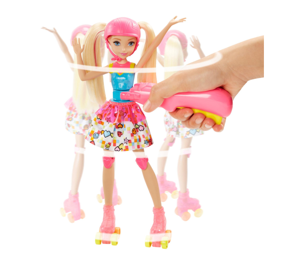 Mattel Barbie w świecie gier Barbie na wrotkach - 344486 - zdjęcie 2