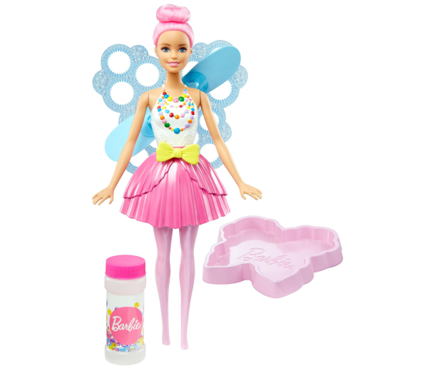 Barbie Dreamtopia Bąbelkowa wróżka jasny róż - 344564 - zdjęcie