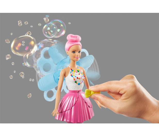 Barbie Dreamtopia Bąbelkowa wróżka jasny róż - 344564 - zdjęcie 4
