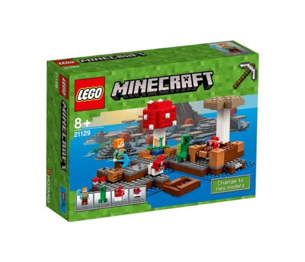 LEGO Minecraft Grzybowa wyspa - 343323 - zdjęcie