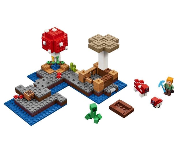 LEGO Minecraft Grzybowa wyspa - 343323 - zdjęcie 2