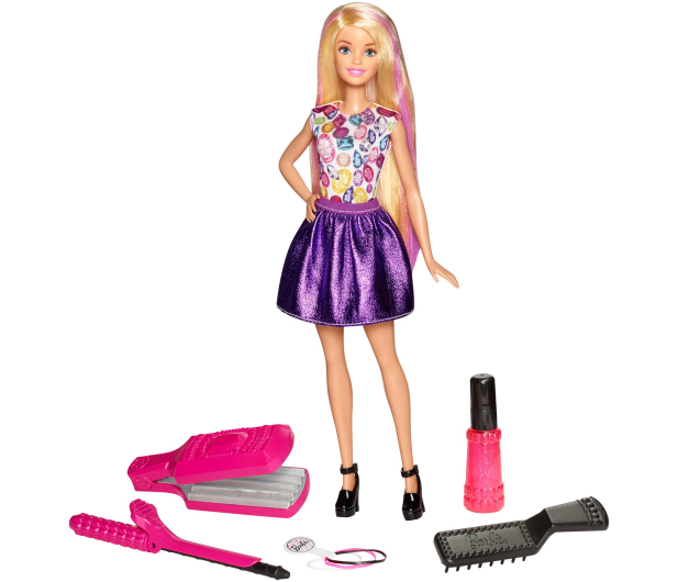 Barbie Zestaw Zrób to sama: Fale i loki - 344625 - zdjęcie
