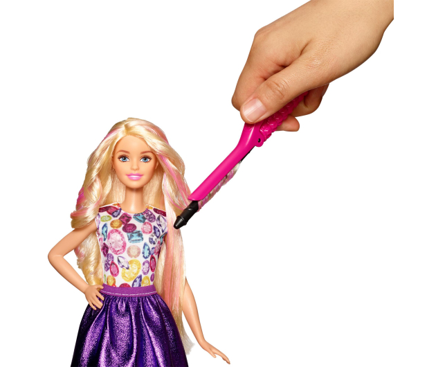 Barbie Zestaw Zrób to sama: Fale i loki - 344625 - zdjęcie 4