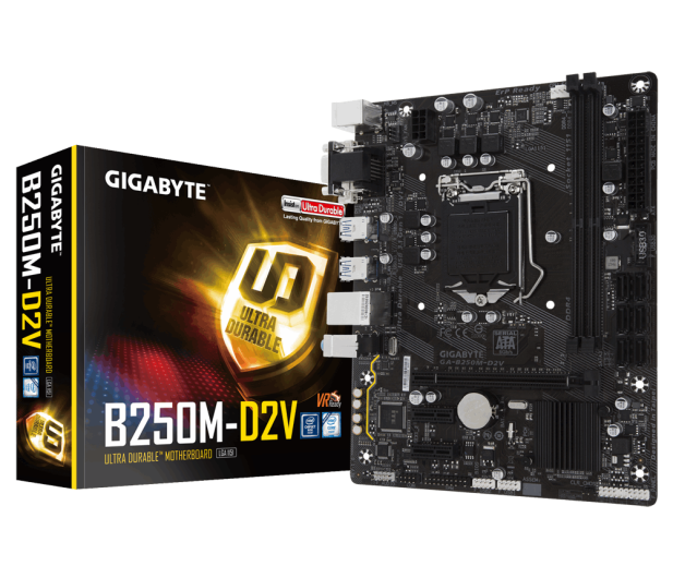 Gigabyte GA-B250M-D2V (PCI-E DDR4 USB 3.1) - 346734 - zdjęcie