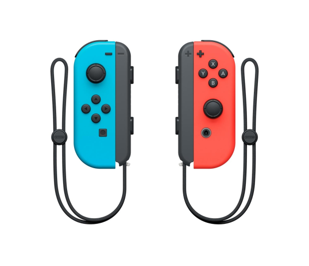 Nintendo Switch Joy-Con Pair Red/Blue + SNIPPERCLIPS - 345386 - zdjęcie
