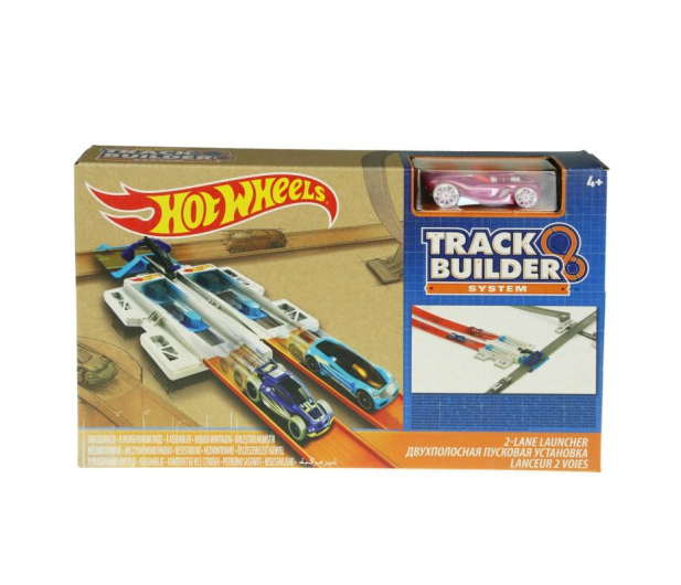 Hot Wheels Track Builder Podwójna Wyrzutnia - 344426 - zdjęcie 4