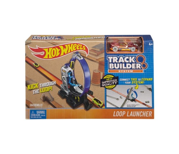 Hot Wheels Track Builder Wyrzutnia z Pętlą - 347619 - zdjęcie 3