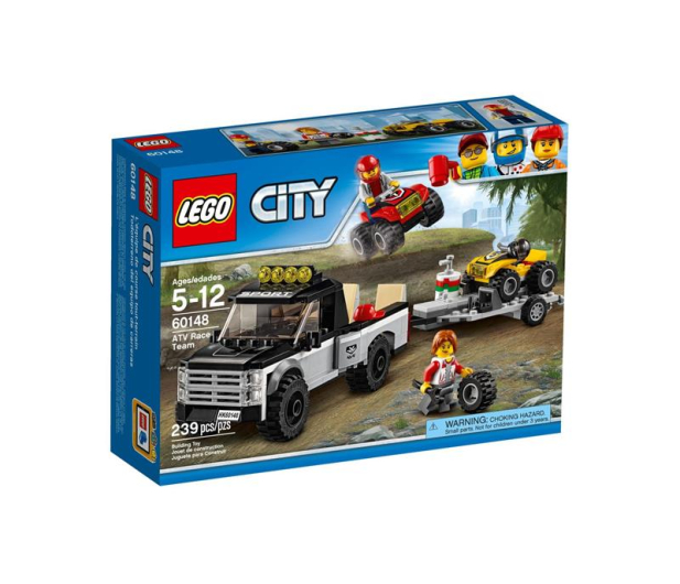 LEGO City Wyścigowy zespół quadowy - 343705 - zdjęcie