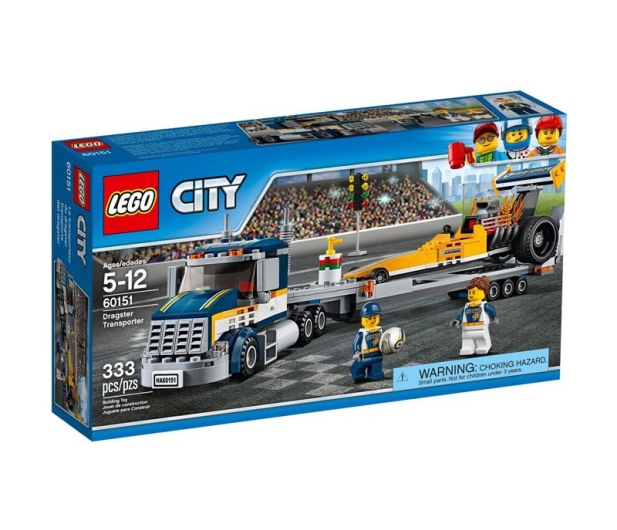 LEGO City Transporter dragsterów - 343711 - zdjęcie