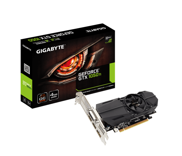 Gigabyte GeForce GTX 1050 Ti Low Profile OC 4GB GDDR5 - 347950 - zdjęcie