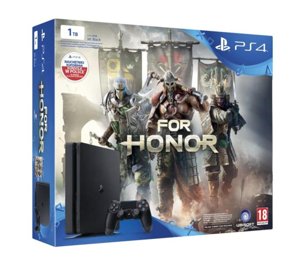 Sony Playstation 4 1TB Slim + For Honor + Horizon Zero - 353473 - zdjęcie 2