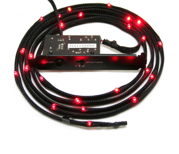 NZXT Zestaw oświetlający LED czerwony - 347840 - zdjęcie