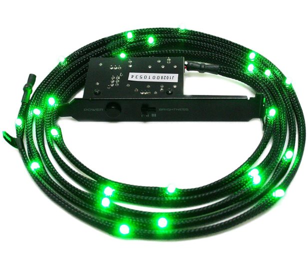 NZXT Zestaw oświetlający LED zielony - 347841 - zdjęcie