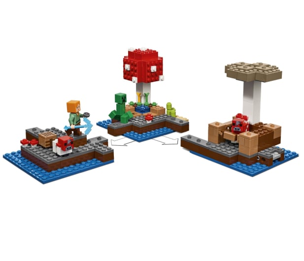 LEGO Minecraft Grzybowa wyspa - 343323 - zdjęcie 6