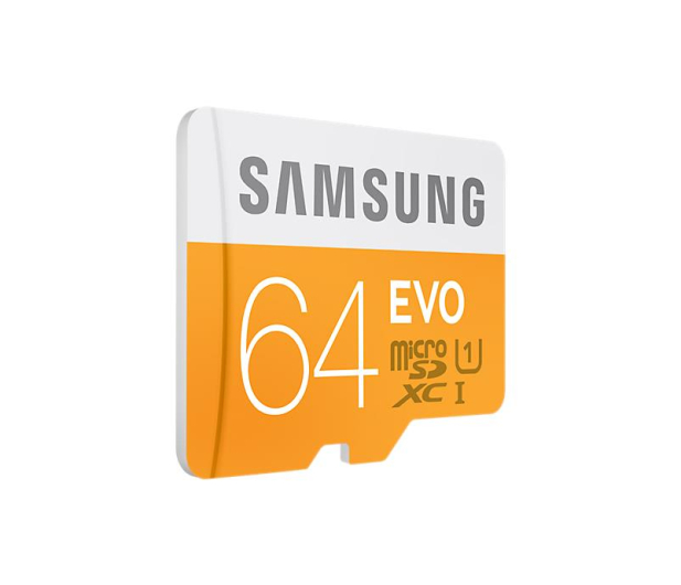Samsung 64GB microSDXC Evo odczyt 48MB/s + czytnik USB 2.0 - 349184 - zdjęcie 2