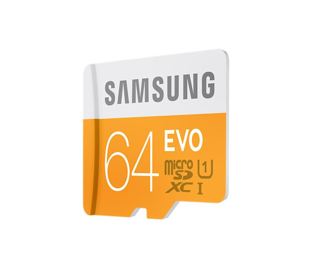 Samsung 64GB microSDXC Evo odczyt 48MB/s + czytnik USB 2.0 - 349184 - zdjęcie 3