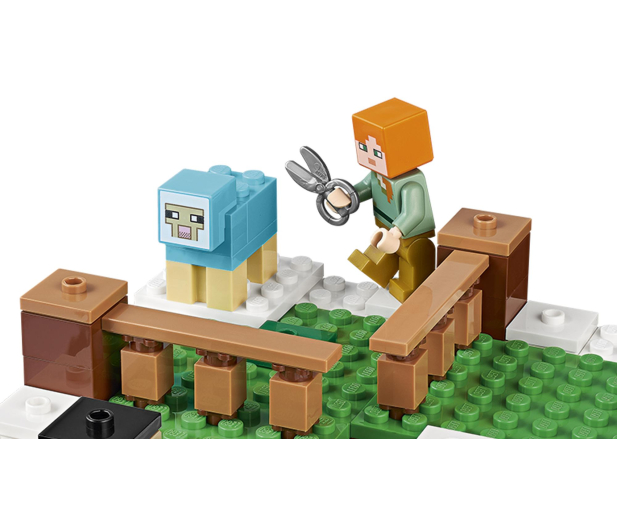 LEGO Minecraft Baza pod wodospadem - 343571 - zdjęcie 6