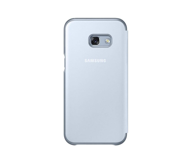 Samsung Neon Flip Cover do Galaxy A3 2017 niebieski - 349032 - zdjęcie 2