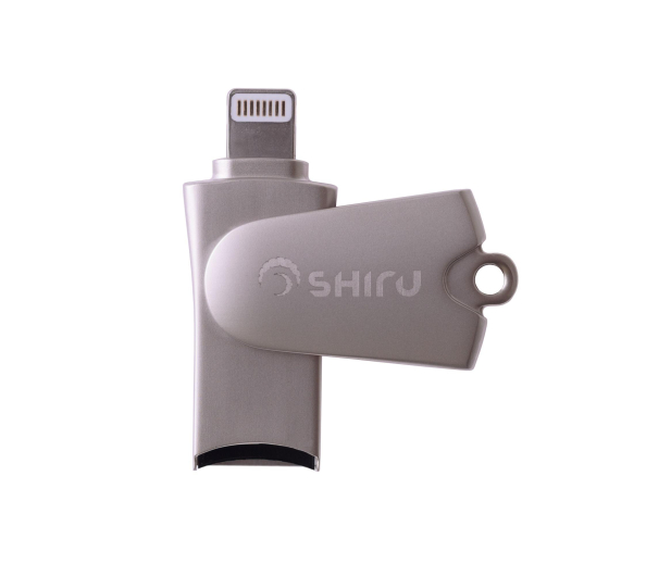 SHIRU Czytnik kart microSD - Lightning do iPhone / iPad - 349515 - zdjęcie
