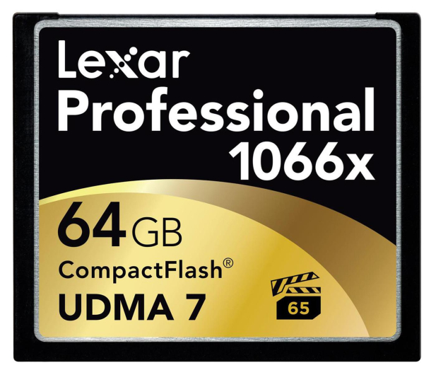 Lexar 64GB 1066x Compact Flash Professional - 257256 - zdjęcie