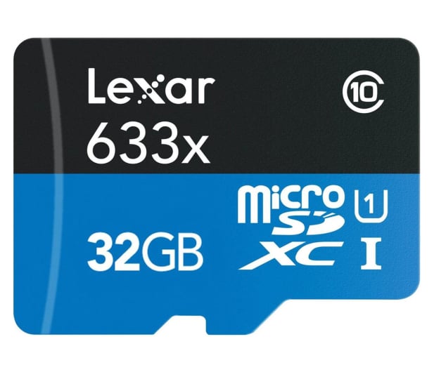 Lexar 32GB microSDHC 633x 95MB/s + adapter - 318643 - zdjęcie