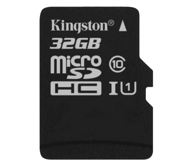 Kingston 32GB microSDHC Class10 +czytnik USB +adapter SDHC - 68285 - zdjęcie