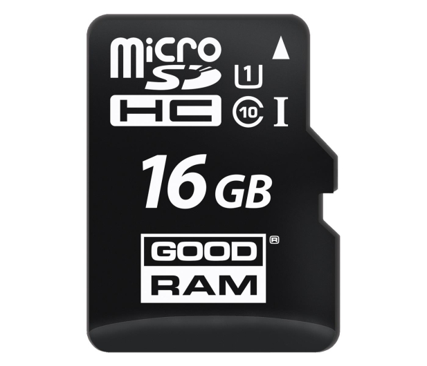 GOODRAM 16GB microSDHC zapis 10MB/s odczyt 60MB/s - 303101 - zdjęcie