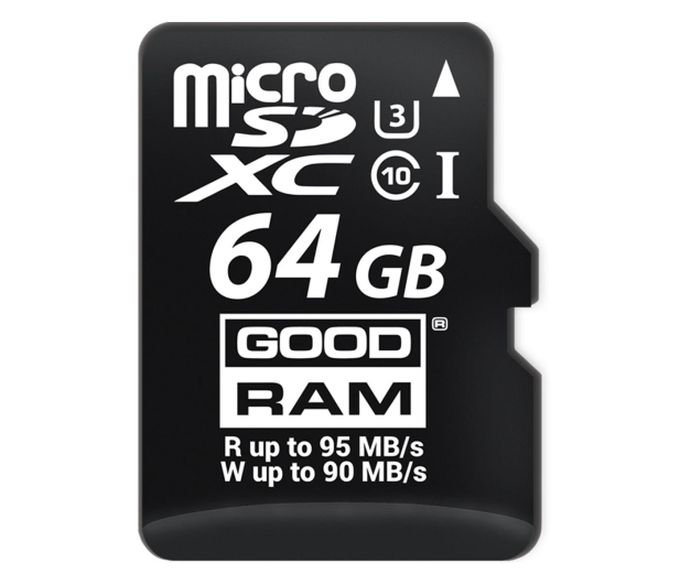 GOODRAM 64GB microSDXC zapis 90MB/s odczyt 95MB/s - 309242 - zdjęcie 2