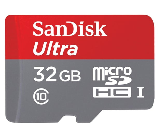 SanDisk 32GB microSDHC Ultra Class 10 UHS-I 80MB/s+adapter - 255442 - zdjęcie