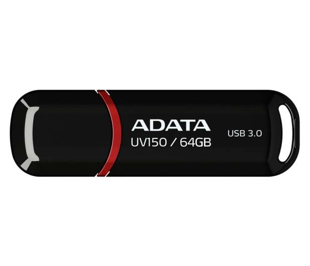 ADATA 64GB DashDrive UV150 czarny (USB 3.1) - 262335 - zdjęcie