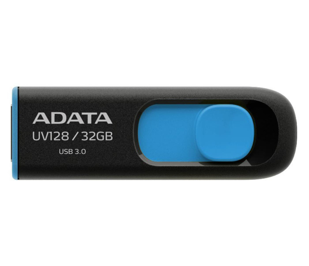 ADATA 32GB DashDrive UV128 czarno-niebieski (USB 3.1) - 255419 - zdjęcie