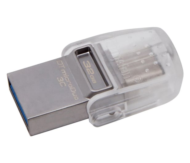 Kingston 32GB Data Traveler MicroDuo 3C USB 3.1 Gen1 - 247987 - zdjęcie