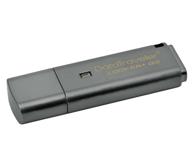 Kingston 8GB DataTraveler Locker+ G3 (USB 3.0) 80MB/s - 169210 - zdjęcie