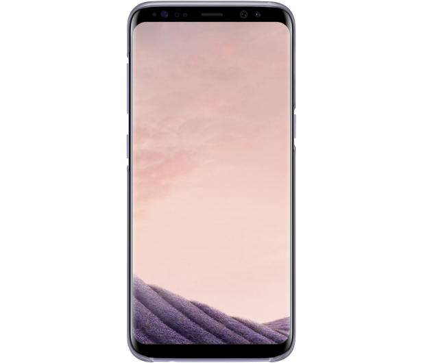 Samsung Clear Cover do Galaxy S8 fioletowy - 355830 - zdjęcie 4