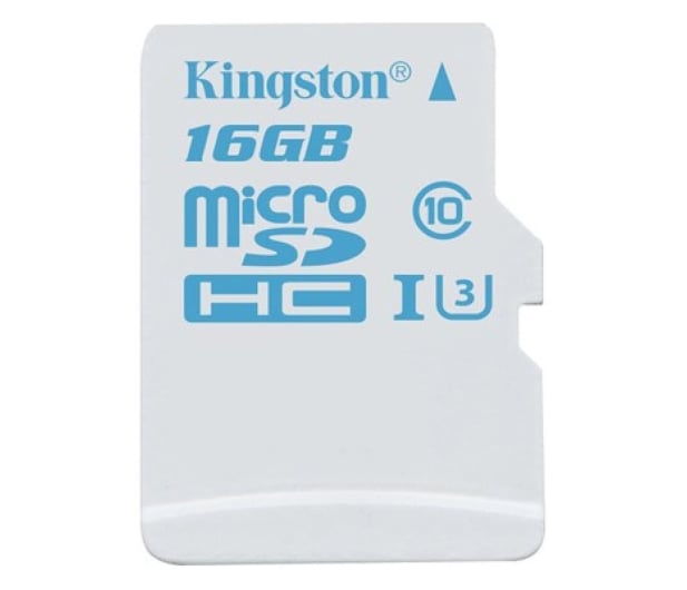 Kingston 16GB microSDHC UHS-I U3 zapis 45MB/s odczyt 90MB/s - 297164 - zdjęcie